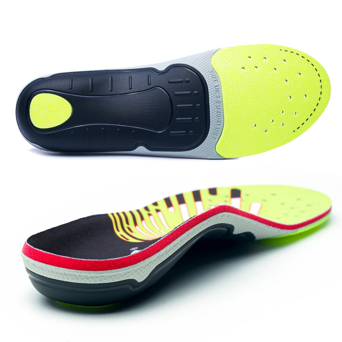 Arkovia Einlegesohlen in einem Wanderschuh eingelegt – stabile Passform