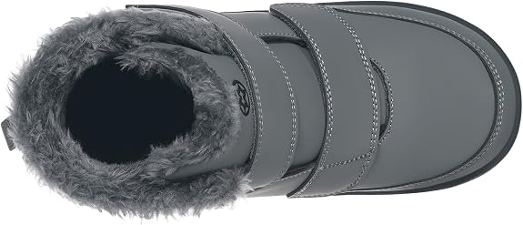 Detailansicht Klettverschluss Borvan Herren Winter-Knöchelstiefel