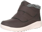 Borvan Winter-Knöchelstiefel Herren – geschlossene runde Schuhspitze