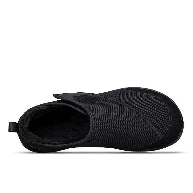 Borvex orthopädische Winterschuhe – Detailansicht Zehenbox und Obermaterial