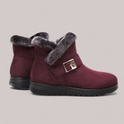 Hochdichte Schaumstoff-Einlegesohle der warmen Damen Ankle Boots