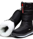 Frida Damen Winterstiefel versteckter Absatz 3 cm Seitenansicht