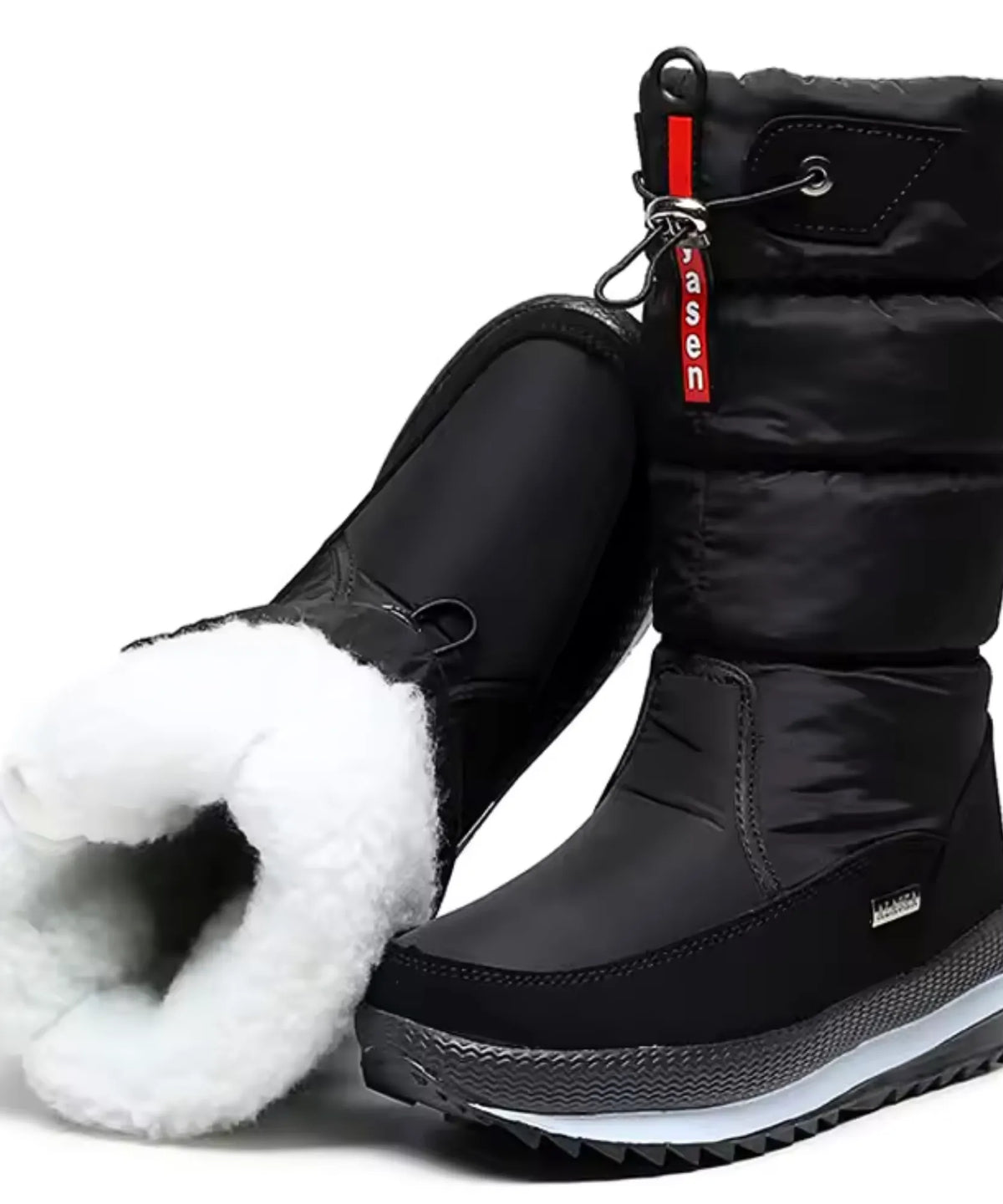 Frida Damen Winterstiefel versteckter Absatz 3 cm Seitenansicht