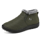 Franka Damen Winterstiefel getragen bei einem Winterspaziergang