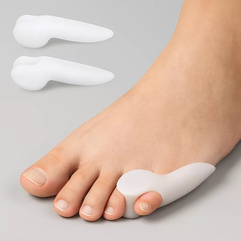 ToeSoft Gel-Zehentrenner 2er-Set für sofortige Schmerzlinderung und gesunde Zehenausrichtung
