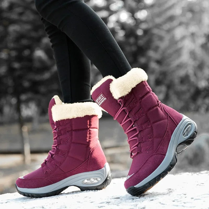 Wadenhohes Design der Silvana wasserdichten Winterstiefel