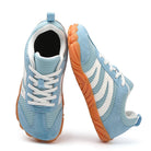 Torvin Unisex Low-Top Sneaker in Blau mit klassischer Schnürung