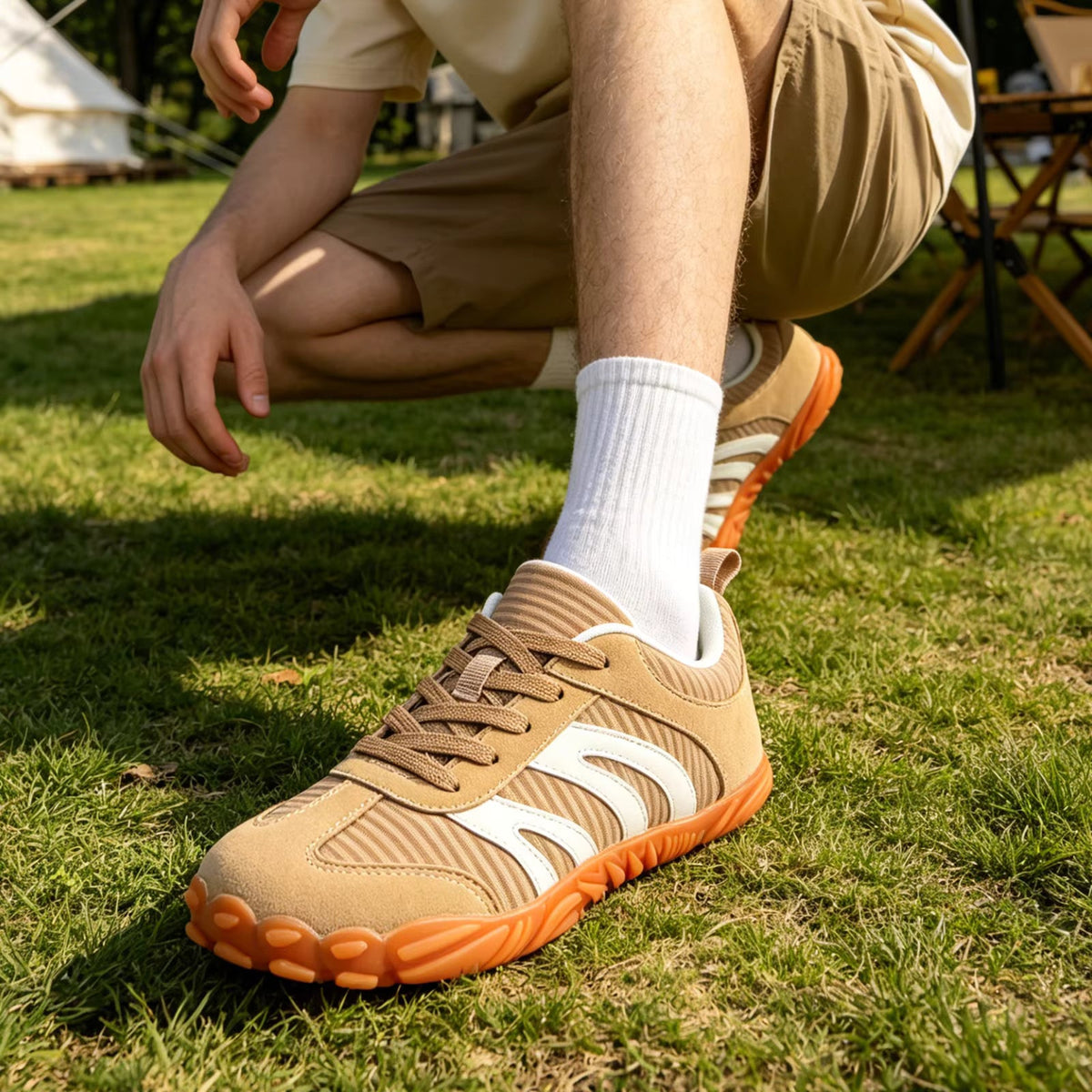 Torvin Sneaker in Mondlicht auf Outdoor-Untergrund