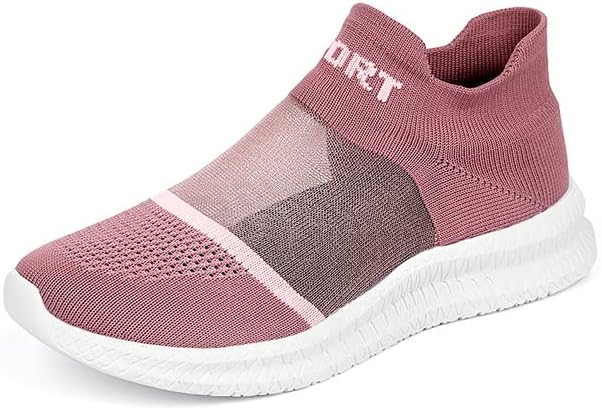 Valdor Slip-on Strick-Sneaker – Alltagssneaker für Herren von oben